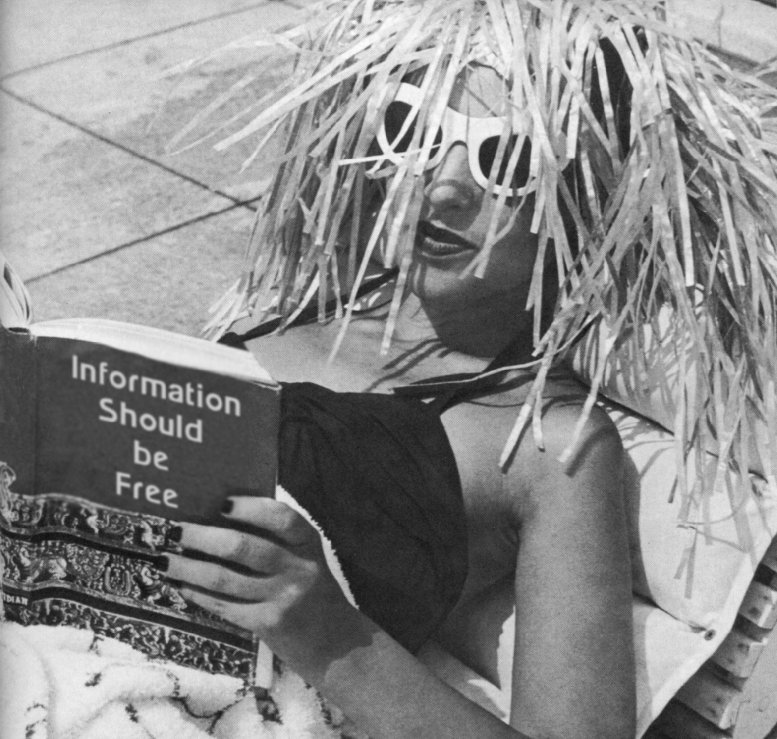 a young reveller relaxing with a book on one of our patented 'suction sunbeds' in our fully equiped beginners lounge.