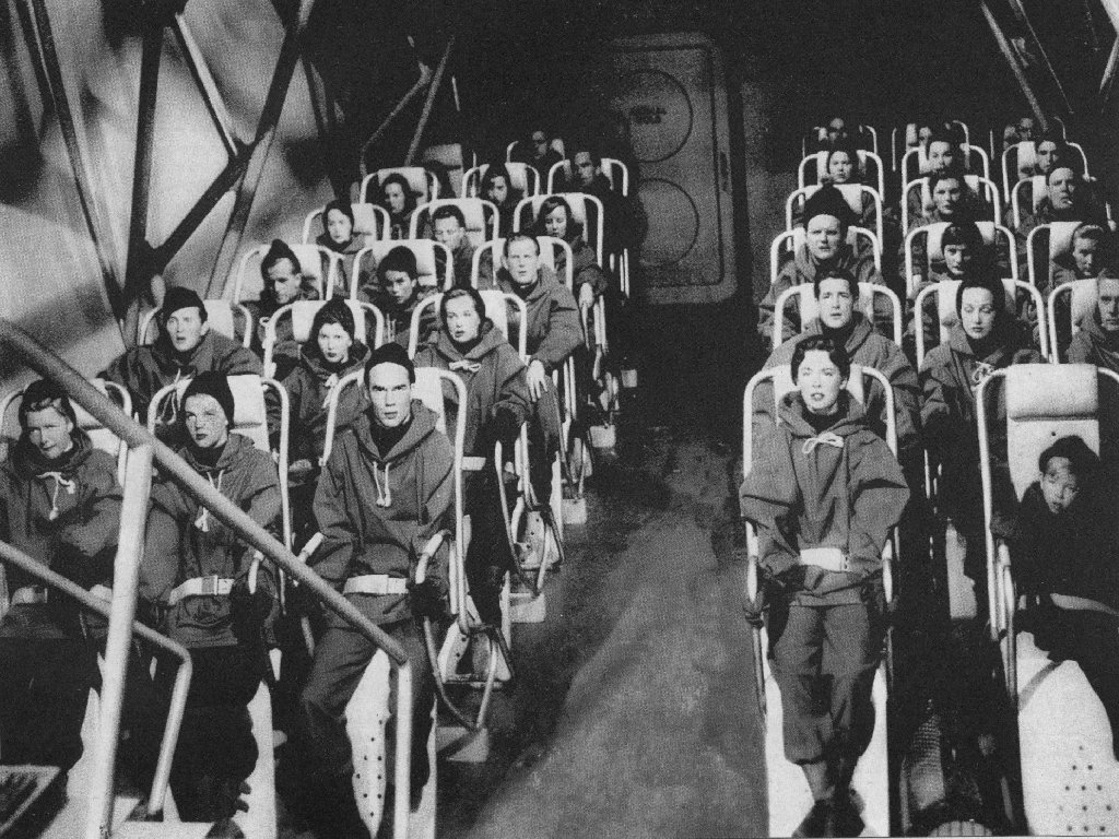 there are one or two nervous faces in the run up to blast off!